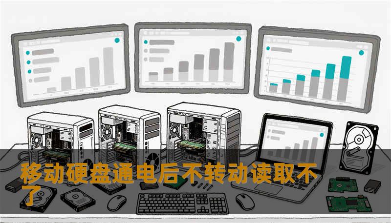 移动硬盘通电后不转动读取不了