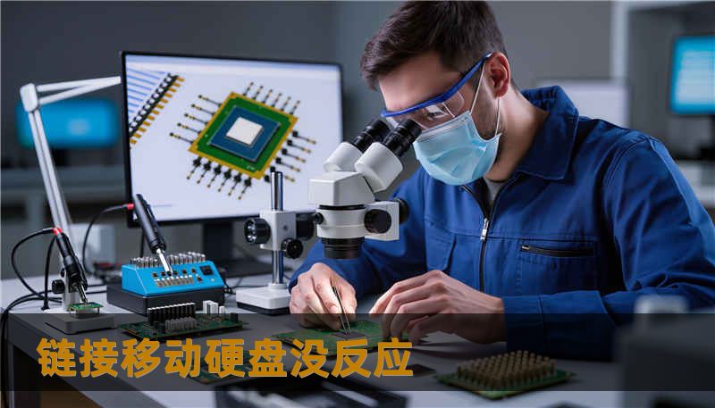 链接移动硬盘没反应