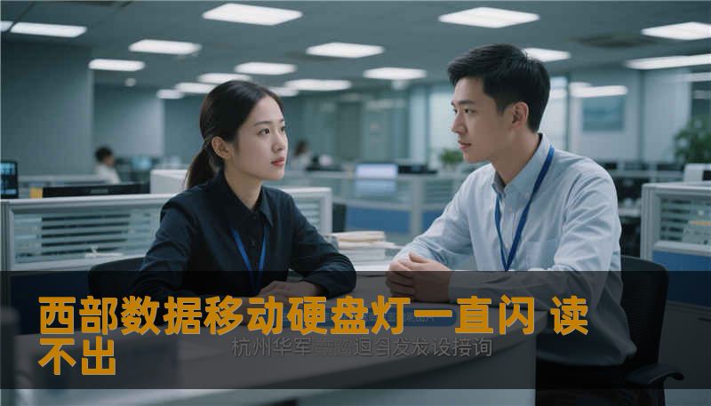 西部数据移动硬盘灯一直闪 读不出 西部数据移动硬盘灯一直闪 读不出