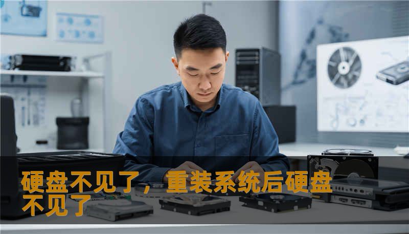 硬盘不见了，重装系统后硬盘不见了