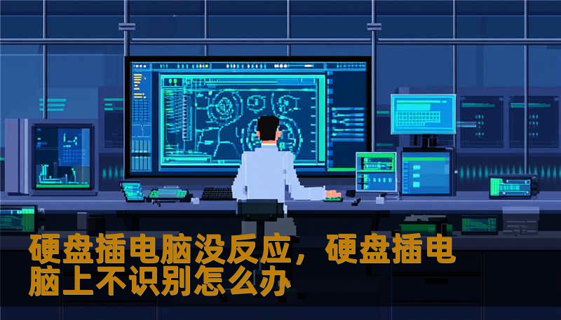 硬盘插电脑没反应,硬盘插电脑上不识别怎么办 硬盘插电脑没反应,硬盘插电脑上不识别怎么办