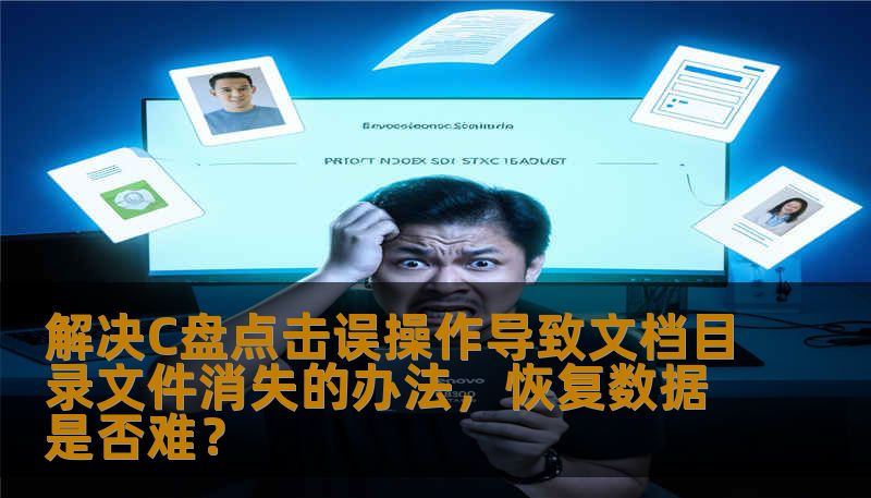 解决C盘点击误操作导致文档目录文件消失的办法，恢复数据是否难？                    很多电脑用户在操作过程中都会遇到文件丢失的困扰，尤其是在C盘误操作之后，文档目录消失令人十分焦虑。本文将为您介绍如何解决C盘点击误操作导致文档目录文件不显示的情况，并探讨恢复数据的成功率和应对策略。    C盘误操作，文档目录丢失，文件恢复，电脑文件丢失，数据恢复    你是否曾经遇到过这样一个问