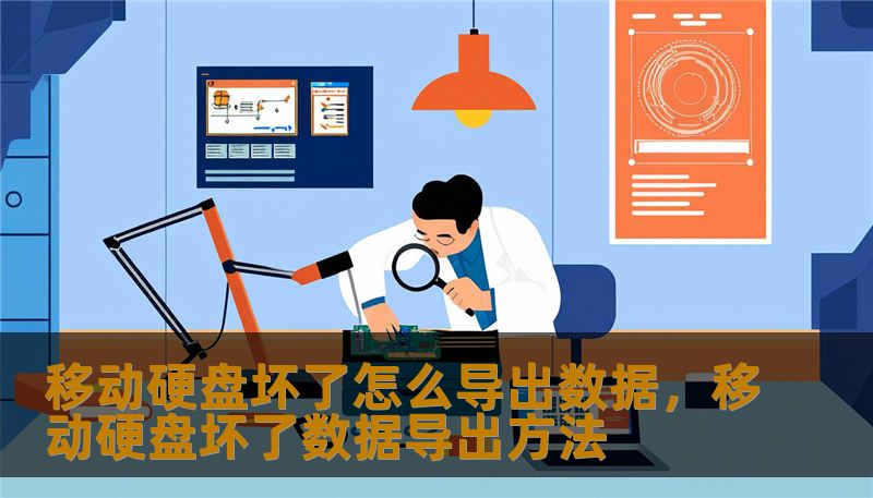 移动硬盘坏了怎么导出数据，移动硬盘坏了数据导出方法