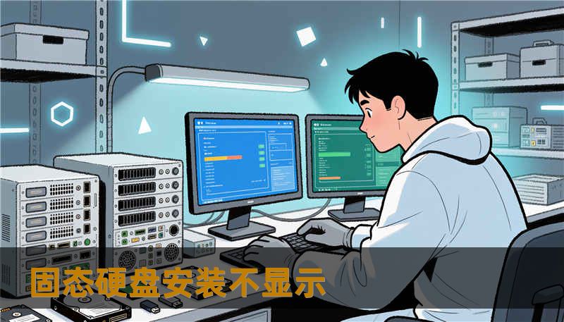 固态硬盘安装不显示