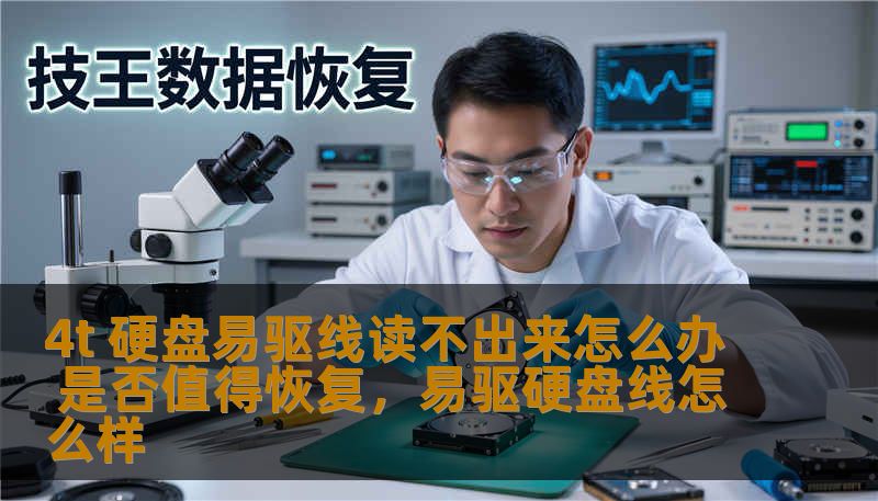 4t 硬盘易驱线读不出来怎么办 是否值得恢复，易驱硬盘线怎么样