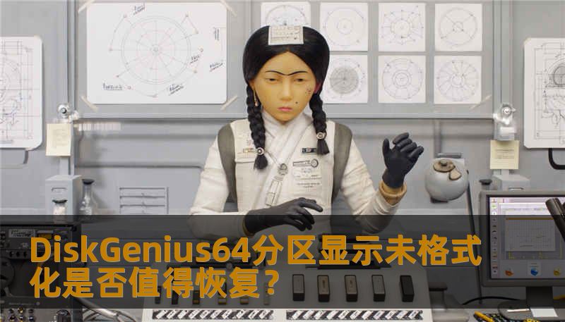 你是否遇到过磁盘分区突然显示未格式化的情况，导致重要文件无法访问？本文将探讨如何判断是否值得恢复未格式化分区的数据，并介绍DiskGenius64如何帮你轻松解决这一问题。