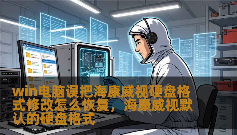 win电脑误把海康威视硬盘格式修改怎么恢复，海康威视默认的硬盘格式                    误把海康威视（Hikvision）硬盘在Win电脑上改格式或者误格式化，听起来让人心跳加速，但先别慌，先做三件事：停止一切写入、断开设备电源并物理断开硬盘、不要在原盘上做任何修复尝试。监控硬盘与普通存储不同，NVR/DVR常有专用分区和索引表，Windows简单格式化可能只是重写了文件系统头或