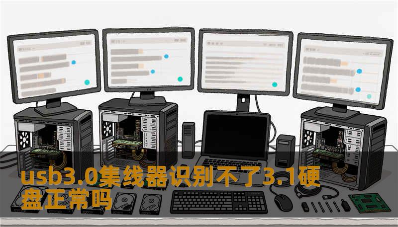 usb3.0集线器识别不了3.1硬盘正常吗