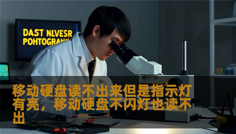 移动硬盘读不出来但是指示灯有亮，移动硬盘不闪灯也读不出                    当你把移动硬盘一插上电脑看到指示灯亮起却无法被识别，那种心情像把钥匙插进门锁却打不开门一样糟。先别慌，很多情况并非物理损坏，按着顺序排查往往能把问题解决或者把损失降到最低。本文从最常见的原因入手，带你一步步确认问题所在，并提供实操性强的检测方法，兼顾普通用户和有一定基础的读者阅读需求。    判断到底是电