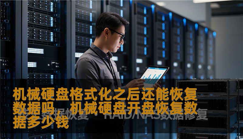 机械硬盘格式化之后还能恢复数据吗，机械硬盘开盘恢复数据多少钱                    机械硬盘格式化之后还能恢复数据吗？答案通常是“可以，但有条件”。先别慌张也别动手乱写入，冷静判断和正确操作能显著提高找回概率。首先要弄清楚“格式化”到底做了什么：快速格式化只是重建了文件系统的索引表（类似图书馆把书架标签擦掉），文件实际数据块多数仍旧留在磁盘上；而完全格式化会对磁盘做擦写或坏道检测，