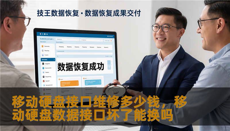 移动硬盘接口松动、断裂或识别不良是常见故障。本文深度解析移动硬盘接口维修的价格组成、不同接口类型的维修难度，以及如何避免在维修过程中被“坑”，帮你花最少的钱找回最珍贵的数据。