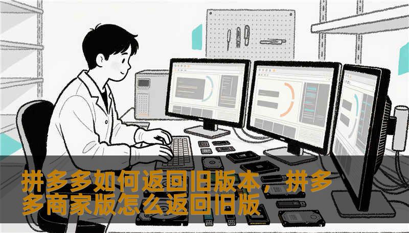 拼多多如何返回旧版本，拼多多商家版怎么返回旧版