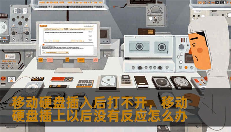 移动硬盘插入后打不开，移动硬盘插上以后没有反应怎么办