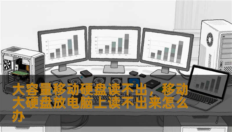 大容量移动硬盘读不出，移动大硬盘放电脑上读不出来怎么办                    先做三件简单检查：换一根数据线或换一个USB接口；在另一台电脑上确认是否能识别；给硬盘提供外接电源（尤其是2.5寸以上或带独立电源接口的）；这三步能解决大部分“读不出”的误判情况。接着，用系统自带工具查看磁盘管理器（Windows的磁盘管理或macOS的磁盘工具），确认硬盘是否被识别为未分配、离线或显示为