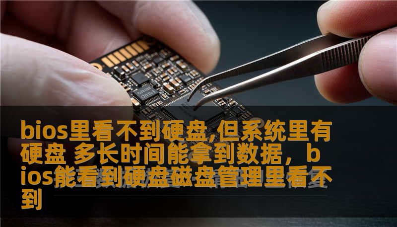 bios里看不到硬盘,但系统里有硬盘 多长时间能拿到数据，bios能看到硬盘磁盘管理里看不到