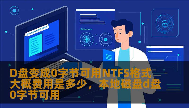 D盘变成0字节可用NTFS格式 大概费用是多少，本地磁盘d盘0字节可用