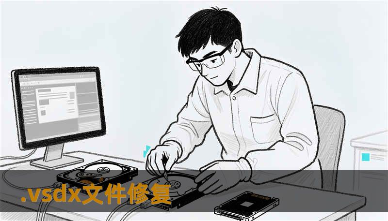 .vsdx文件修复