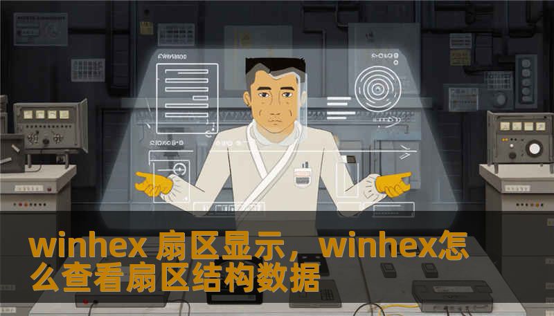 winhex 扇区显示，winhex怎么查看扇区结构数据