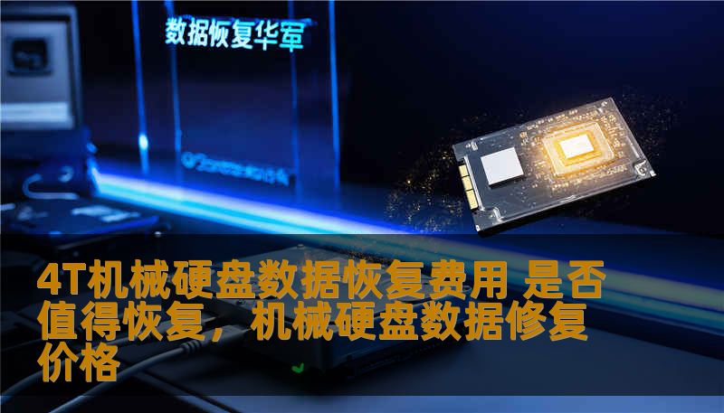 4T机械硬盘数据恢复费用 是否值得恢复，机械硬盘数据修复价格