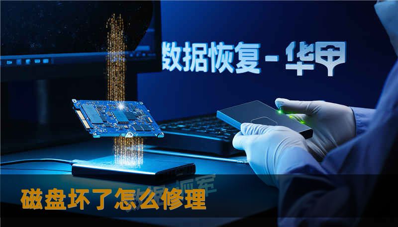 磁盘坏了怎么修理