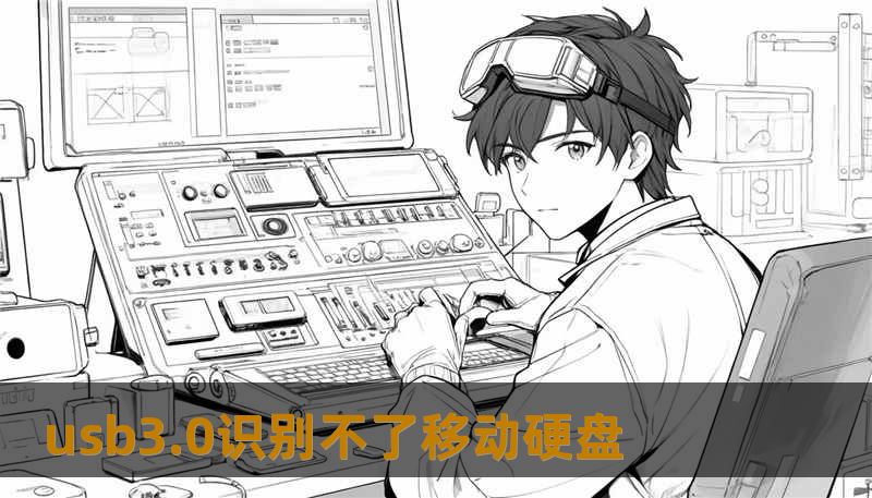 usb3.0识别不了移动硬盘