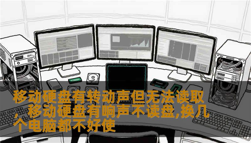 移动硬盘有转动声但无法读取,移动硬盘有响声不读盘,换几个电脑都不好使 移动硬盘有转动声但无法读取,移动硬盘有响声不读盘,换几个电脑都不好使