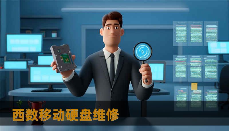 西数移动硬盘维修