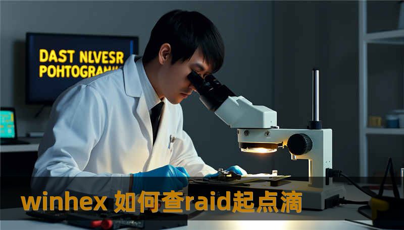 winhex 如何查raid起点滴