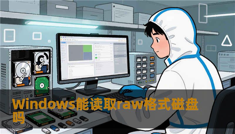 Windows能读取raw格式磁盘吗 Windows能读取raw格式磁盘吗