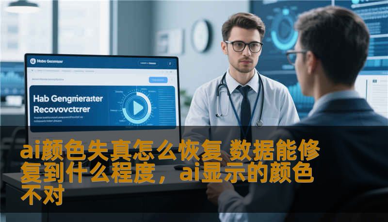 ai颜色失真怎么恢复 数据能修复到什么程度，ai显示的颜色不对