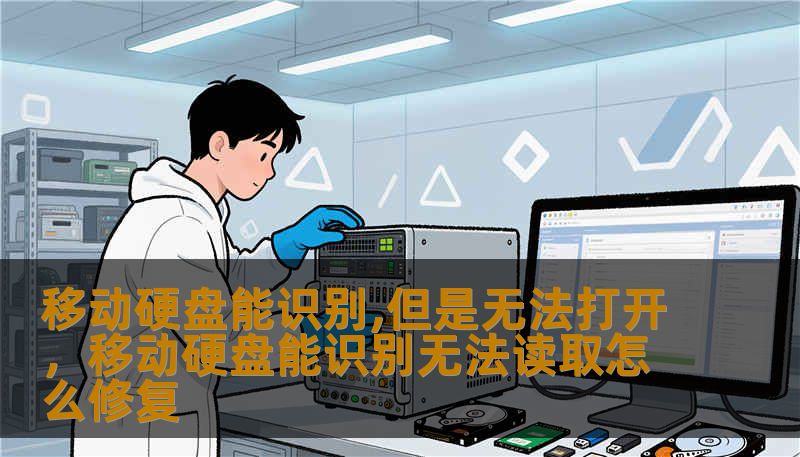 移动硬盘能识别,但是无法打开,移动硬盘能识别无法读取怎么修复 移动硬盘能识别,但是无法打开,移动硬盘能识别无法读取怎么修复