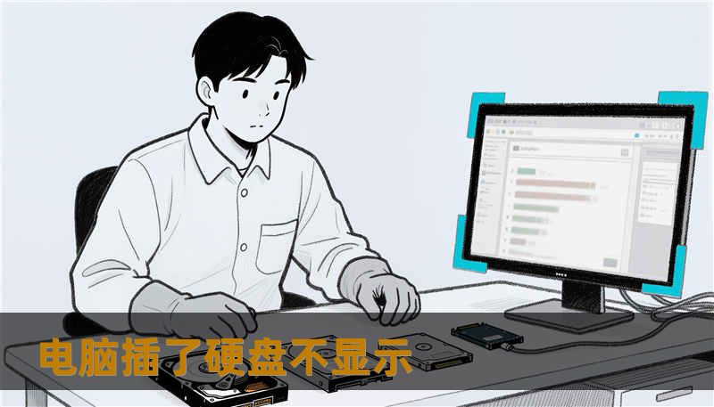 电脑插了硬盘不显示 电脑插了硬盘不显示