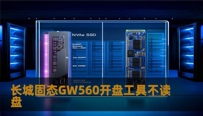 长城固态GW560开盘工具不读盘
