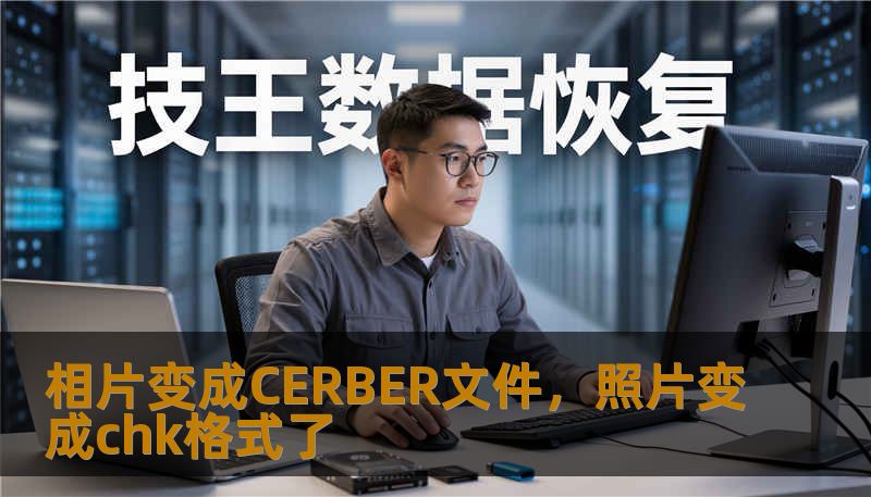 相片变成CERBER文件，照片变成chk格式了