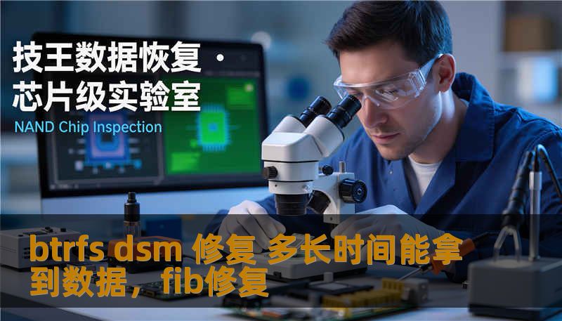 btrfs dsm 修复 多长时间能拿到数据，fib修复