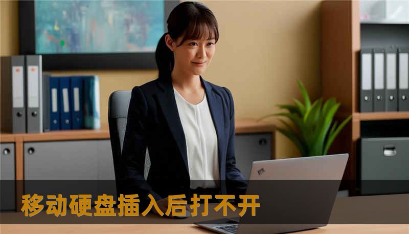 移动硬盘插入后打不开