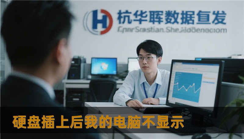 硬盘插上后我的电脑不显示