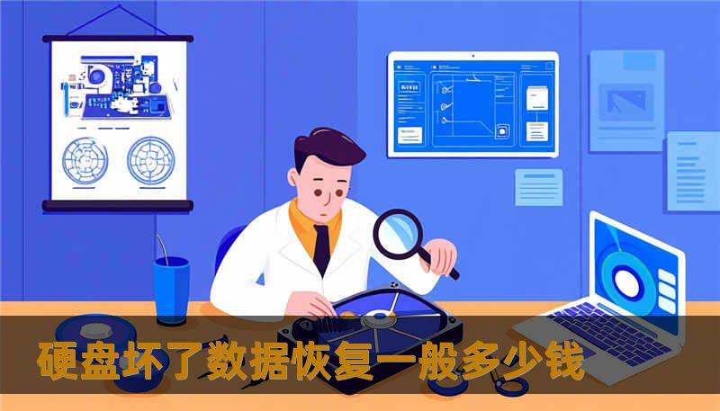 硬盘坏了数据恢复一般多少钱