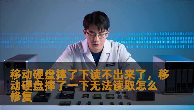 移动硬盘摔了下读不出来了，移动硬盘摔了一下无法读取怎么修复