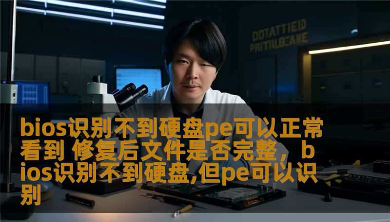 bios识别不到硬盘pe可以正常看到 修复后文件是否完整，bios识别不到硬盘,但pe可以识别