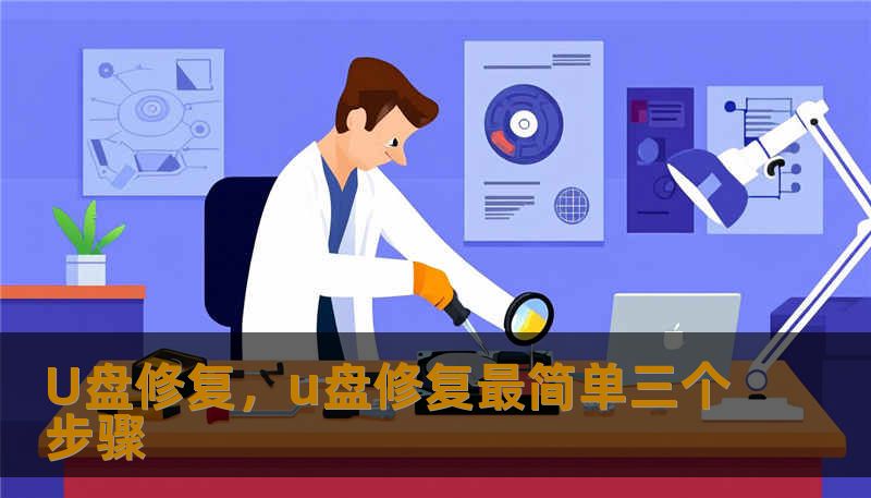 U盘修复，u盘修复最简单三个步骤