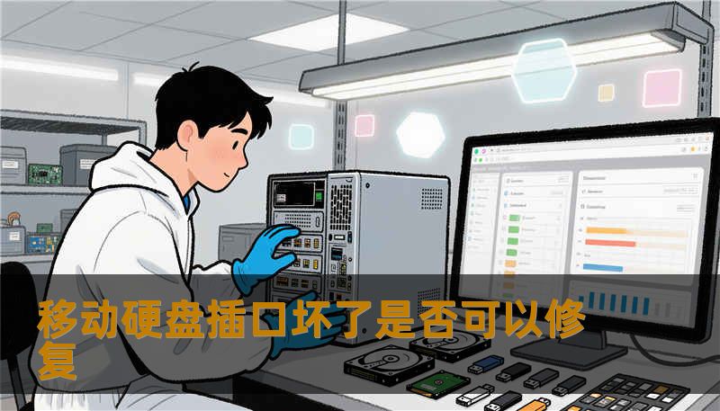 移动硬盘插口坏了是否可以修复