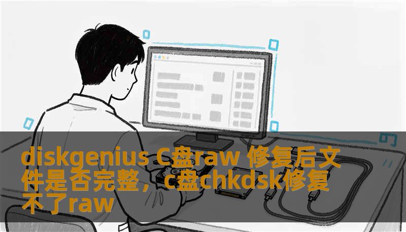 diskgenius C盘raw 修复后文件是否完整，c盘chkdsk修复不了raw