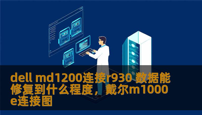 dell md1200连接r930 数据能修复到什么程度，戴尔m1000e连接图
