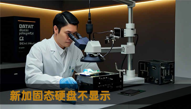 新加固态硬盘不显示