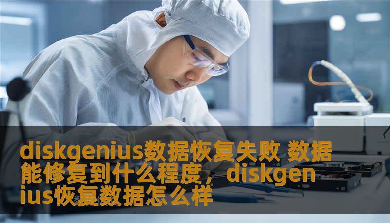 diskgenius数据恢复失败 数据能修复到什么程度，diskgenius恢复数据怎么样