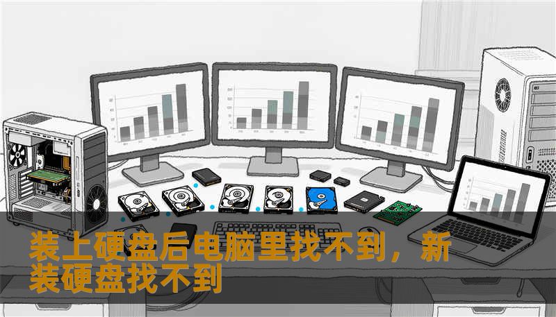 装上硬盘后电脑里找不到，新装硬盘找不到