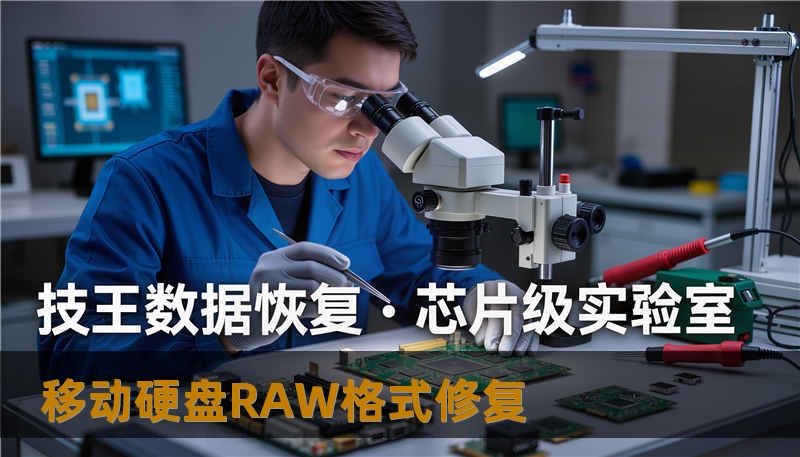 移动硬盘RAW格式修复