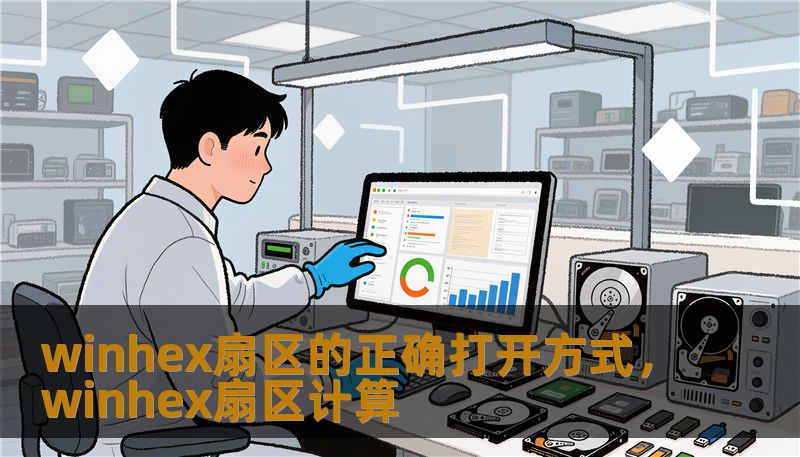 winhex扇区的正确打开方式，winhex扇区计算
