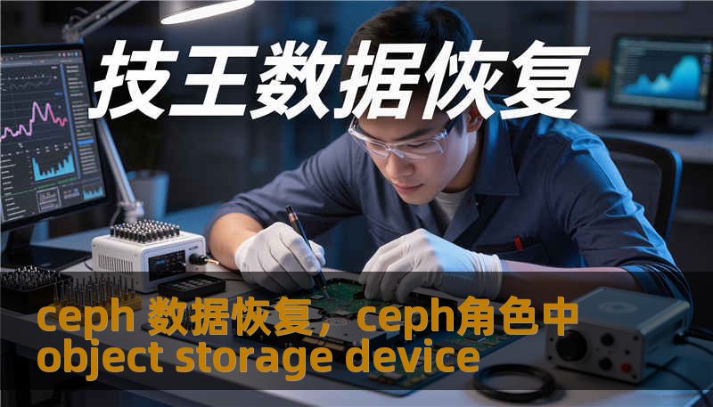 ceph 数据恢复，ceph角色中object storage device